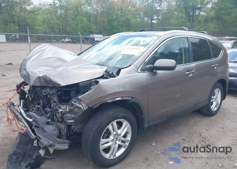 2013 Honda Cr-V Ex-L из США, поврежденный, VIN 5J6RM4H74DL007763